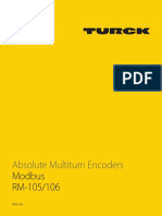 Absolute Multiturn Encoders - Modbus - MA1032