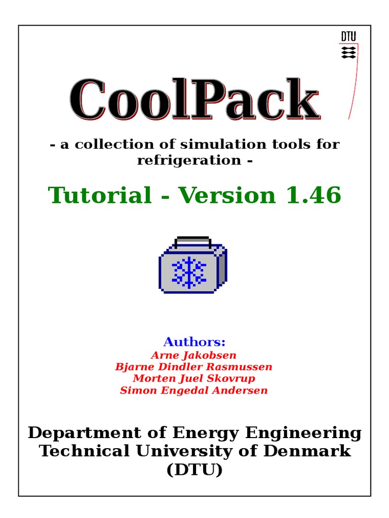 CoolPack Refrigeration Simulation Guide | PDF | Refrigeration | Simulation