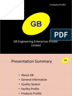 GB Engineering Enterprises Private Limited: Company Profile