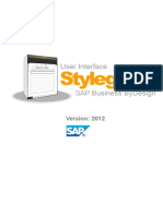 Home SAP Business ByDesign UI Styleguide ... - SAP Design Guild