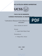 Informe Mecanica de Suelos