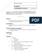 Supervisory Policy Manual: IC-1 Risk Management Framework