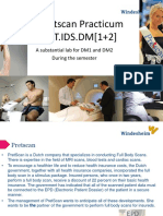 Pretscan Practicum ICT - IDS.DM (1+2) : A Substantial Lab For DM1 and DM2 During The Semester