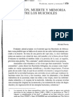 Michel Perrin - Tradicion, Muerte y Memoria Entre Los Huicholes