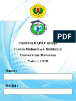 Panitia Rapat Kerja Forum Mahasiswa Bidikmisi Universitas Mataram Tahun 2018 Nama