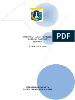 C. Panduan Ujian Praktik SMP Bing Kur 2006 (2018-2019)