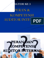 Peran Dan Kompetensi Audit