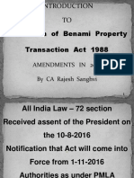 Benami Law PPT 2 12 16 1