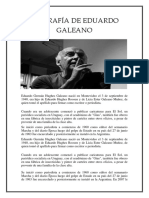 Biografía de Eduardo Galeano KR