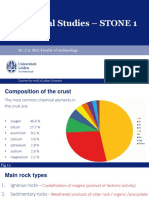 Stone 1: Composition and Classification of Igneous Rocks