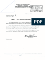 CL 5 2010 2011 List of Registered Sugar Trds 2nd Lstg0001