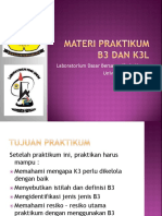 Materi Praktikum B3 Dan K3L