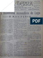 Manifesto Irmandades - A Nosa Terra 05-12-1918