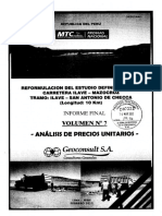 Vol 7 - Análisis Precios Unitarios