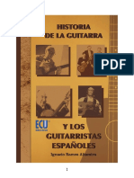 Historia de La Guitarra y Los Guitarristas Espanoles