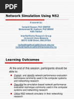 Network Simulation Using NS2: A Tutorial by