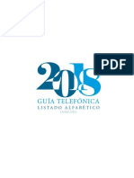 Guia Telefonica de Oruro 2018
