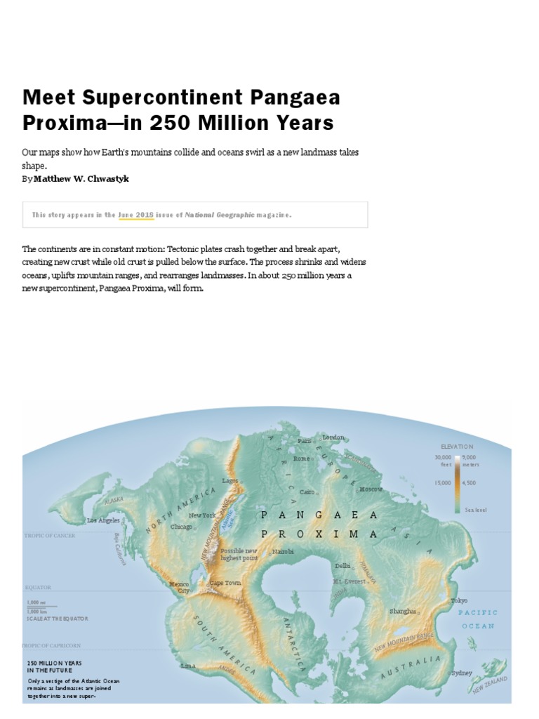 Pangaea theory image