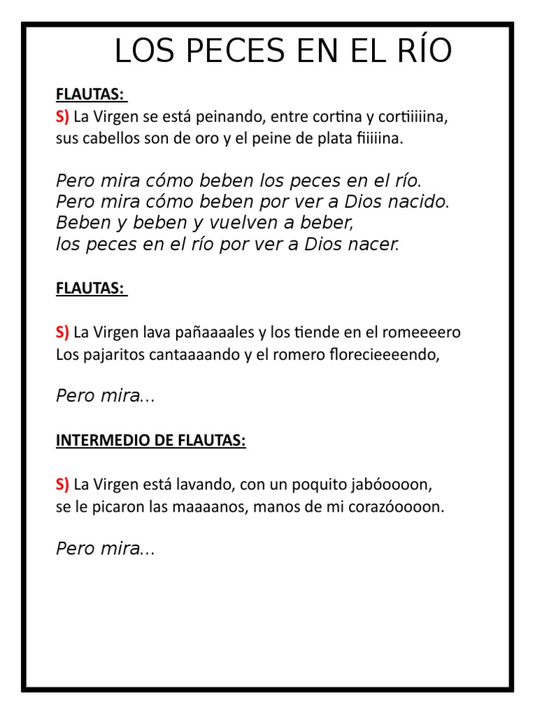Los Peces en El Río | PDF