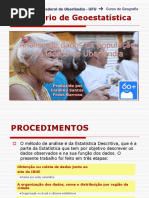 A população idosa de Uberlândia - Dados Estatísticos