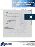 Kriteria Penilaian Seleksi Fotografi Nurse Fik UI 2016
