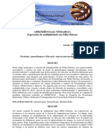 Microsoft Word - Aprendencias Nomades e Multiplicidade PDF