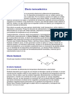 Efecto Termoeléctrico