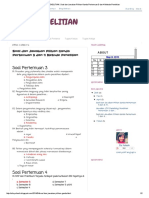 METODE PENELITIAN Soal Dan Jawaban Pilihan Ganda Pertemuan 3 Dan 4 Metode Penelitian PDF