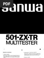 Sanwa YX-360TR Multitester | Amplifier | Electrical Impedance