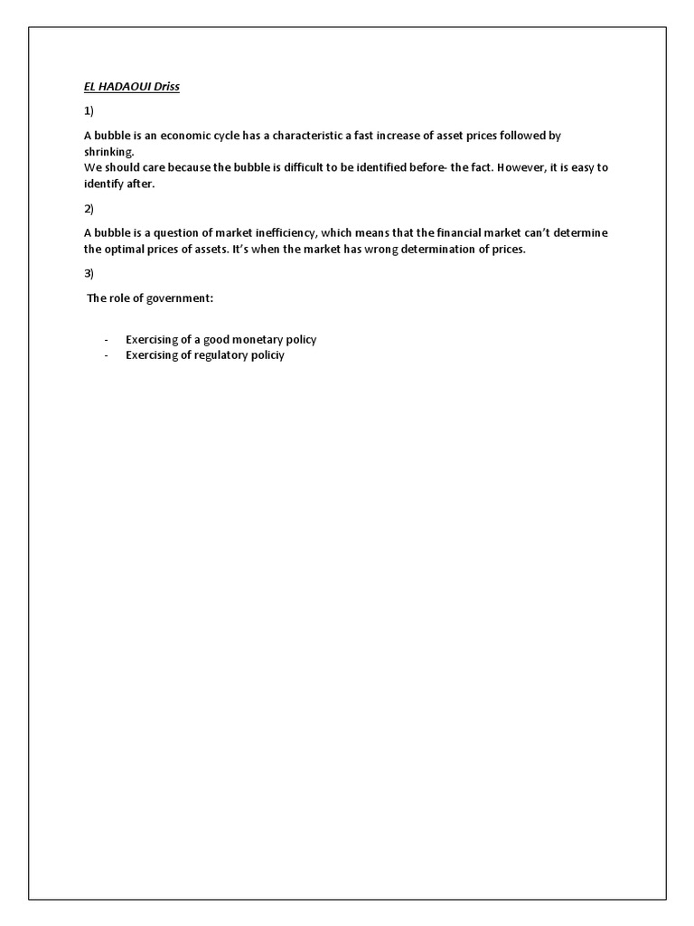 Homework | PDF | Finance & Money Management | Social Science