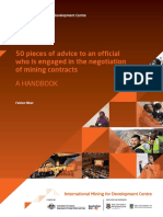 50 Pcs of Advice - Negotiation Handbook