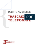 Delitto Ambrosoli - Trascrizioni Telefoniche