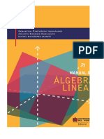 Manual de Álgebra Lineal