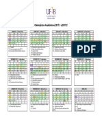 Calendario Academico Ufrb 2017 1 2017 2 PDF