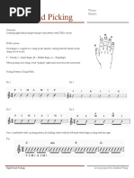 Right Hand Picking (Ukulele)