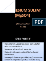 MAGNESIUM SULFAT UNTUK PRE-EKLAMPSIA