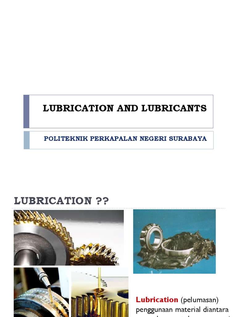 LUBRICATION AND LUBRICANTS.pdf