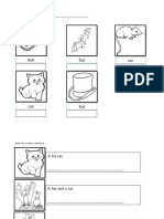 A Fat Cat Worksheet