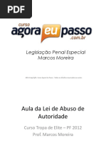 Aula Da Lei de Abuso de Autoridade