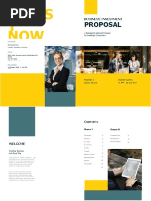 Business Investment Proposal