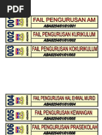 Tulang Fail Prasekolah