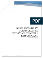 Secondary Currilum 1a History Assignment 1 Final