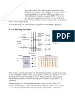 A 2-To-4 Binary Decoders