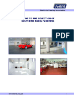 FERFA Guide For Selection of Systhetic Resin Flooring