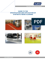 FERFA Guide For Spec and Application of Systhetic Resin Flooring
