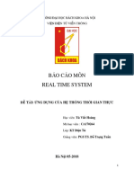 Báo Cáo Môn Real Time Systems