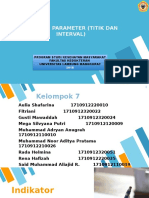 Estimasi Parameter (Titik Dan Interval) Kel 7 Fix