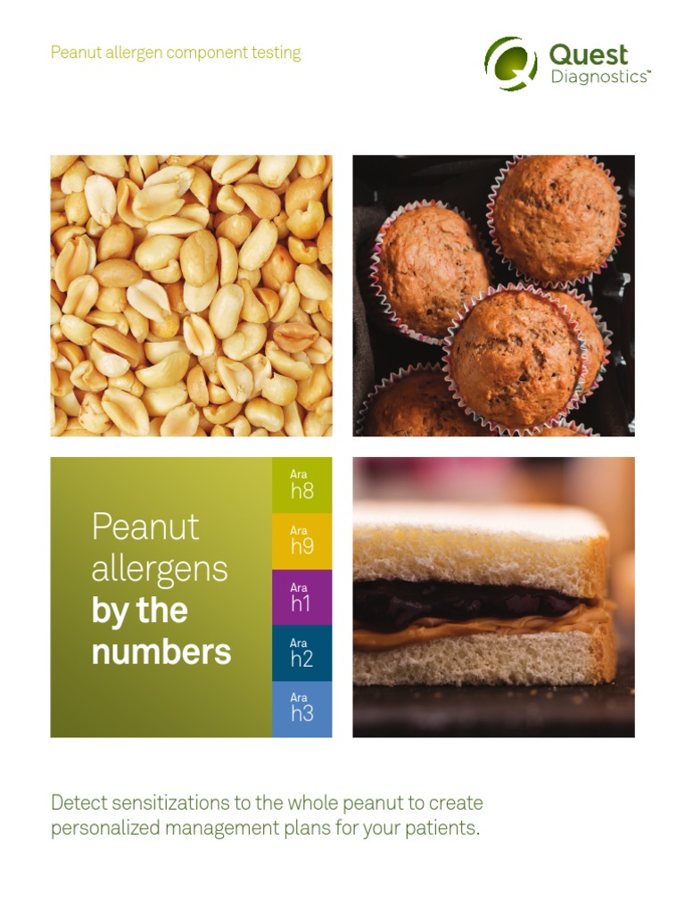 Peanut Component Testing Brochure PDF Allergen Food Allergy