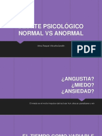 Debate Psicológico Normal vs Anormal