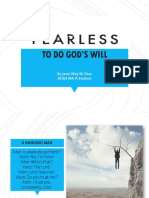 To Do God'S Will: by Jazel May M. Diaz AIIAS MA-R Student
